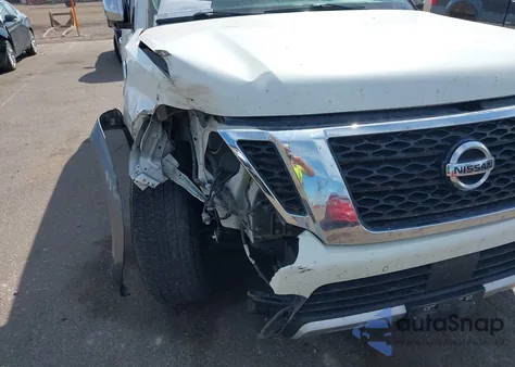 2017 Nissan Armada Platinum z USA, uszkodzony, nr VIN JN8AY2NEXH9706319